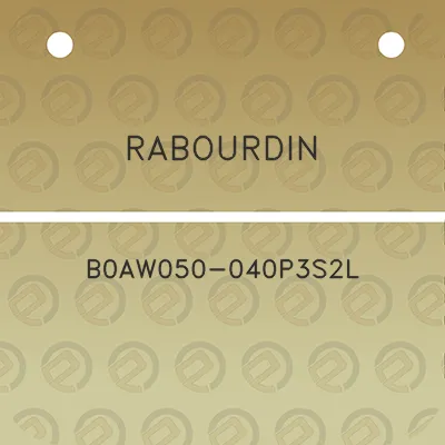 rabourdin-b0aw050-040p3s2l