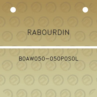 rabourdin-b0aw050-050p0s0l