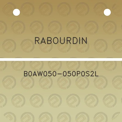 rabourdin-b0aw050-050p0s2l