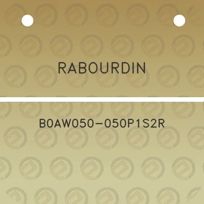 rabourdin-b0aw050-050p1s2r