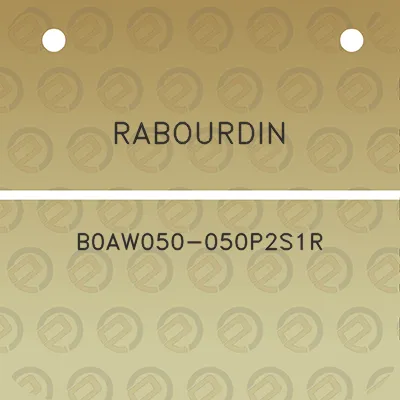 rabourdin-b0aw050-050p2s1r