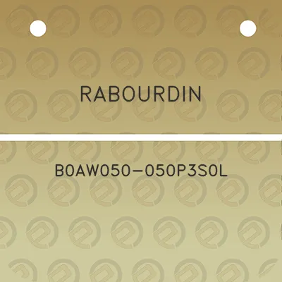 rabourdin-b0aw050-050p3s0l