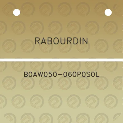 rabourdin-b0aw050-060p0s0l