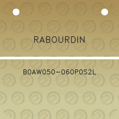 rabourdin-b0aw050-060p0s2l