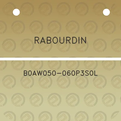 rabourdin-b0aw050-060p3s0l