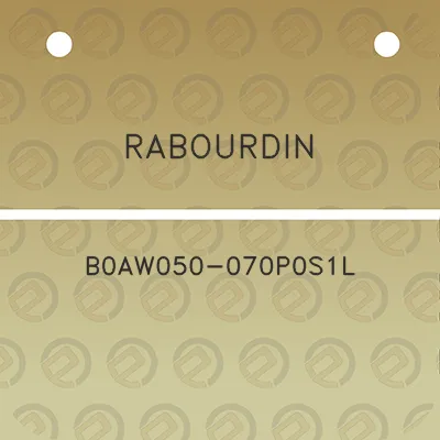 rabourdin-b0aw050-070p0s1l