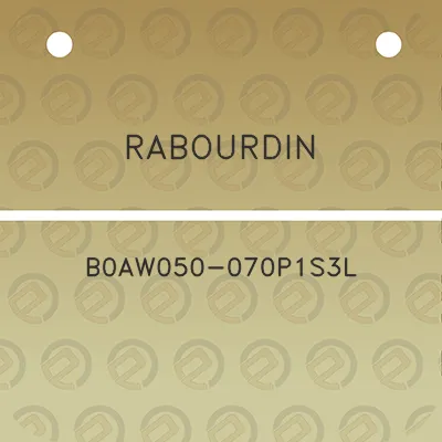 rabourdin-b0aw050-070p1s3l