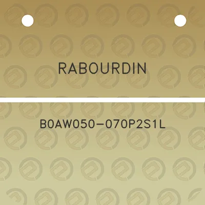 rabourdin-b0aw050-070p2s1l