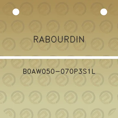 rabourdin-b0aw050-070p3s1l