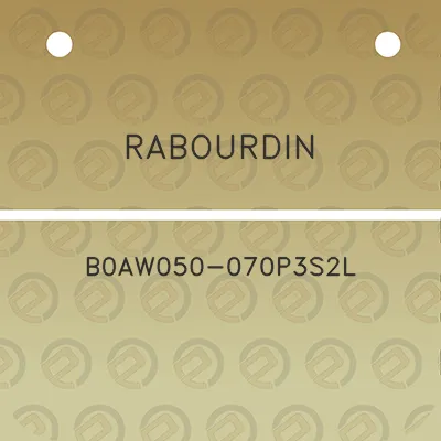 rabourdin-b0aw050-070p3s2l