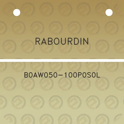 rabourdin-b0aw050-100p0s0l