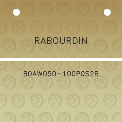 rabourdin-b0aw050-100p0s2r