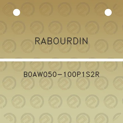 rabourdin-b0aw050-100p1s2r