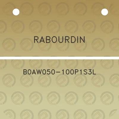 rabourdin-b0aw050-100p1s3l