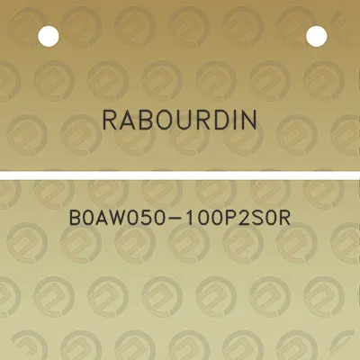 rabourdin-b0aw050-100p2s0r