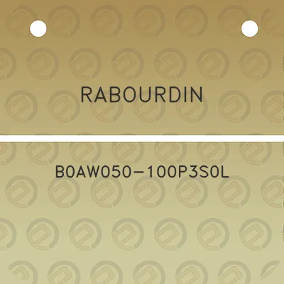 rabourdin-b0aw050-100p3s0l