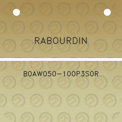 rabourdin-b0aw050-100p3s0r