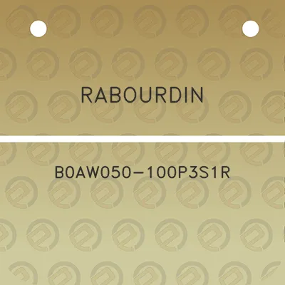 rabourdin-b0aw050-100p3s1r