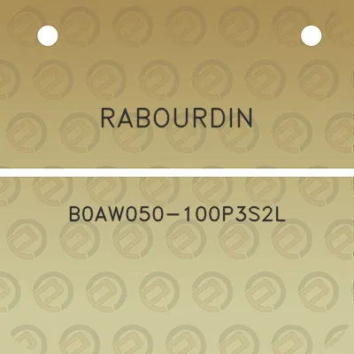 rabourdin-b0aw050-100p3s2l