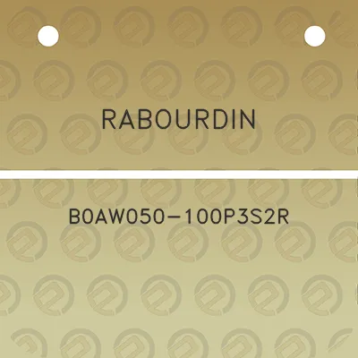 rabourdin-b0aw050-100p3s2r