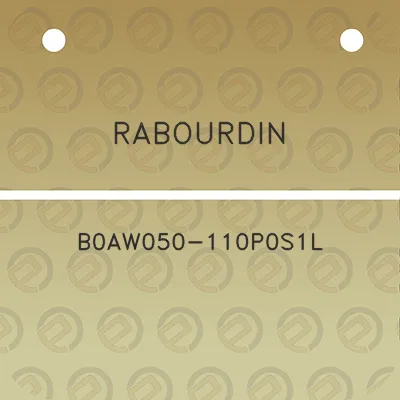 rabourdin-b0aw050-110p0s1l