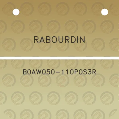 rabourdin-b0aw050-110p0s3r