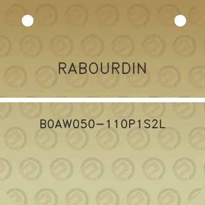 rabourdin-b0aw050-110p1s2l