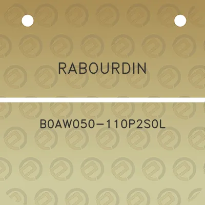 rabourdin-b0aw050-110p2s0l