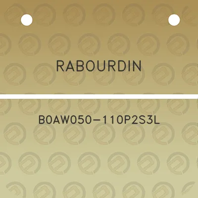 rabourdin-b0aw050-110p2s3l