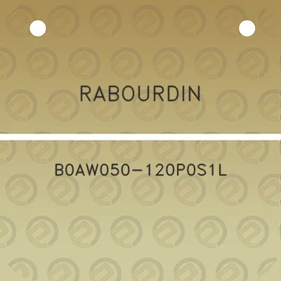 rabourdin-b0aw050-120p0s1l