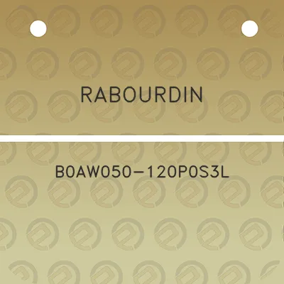 rabourdin-b0aw050-120p0s3l