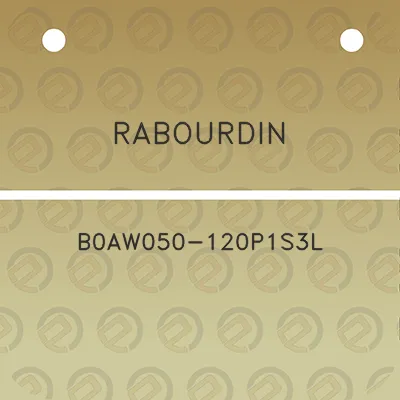 rabourdin-b0aw050-120p1s3l