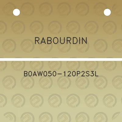 rabourdin-b0aw050-120p2s3l