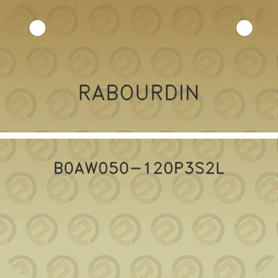 rabourdin-b0aw050-120p3s2l