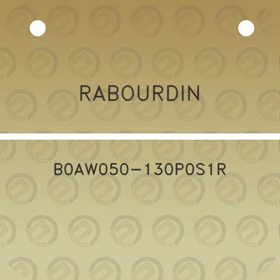 rabourdin-b0aw050-130p0s1r