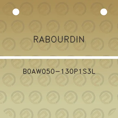 rabourdin-b0aw050-130p1s3l