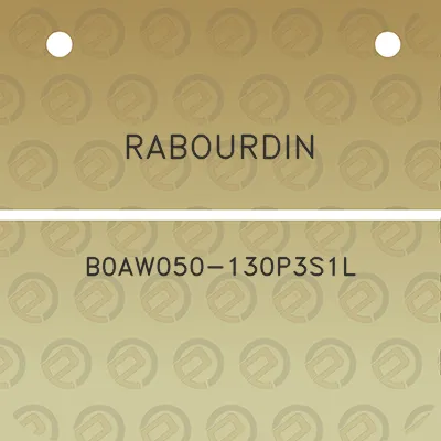 rabourdin-b0aw050-130p3s1l