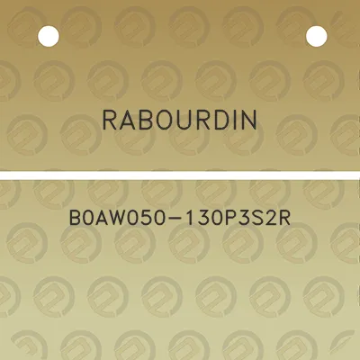 rabourdin-b0aw050-130p3s2r