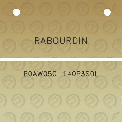 rabourdin-b0aw050-140p3s0l