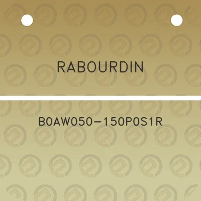 rabourdin-b0aw050-150p0s1r