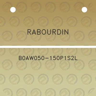 rabourdin-b0aw050-150p1s2l