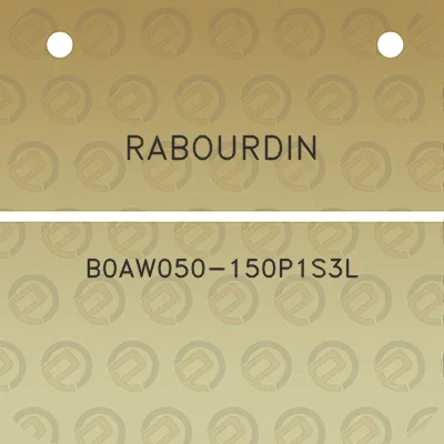 rabourdin-b0aw050-150p1s3l