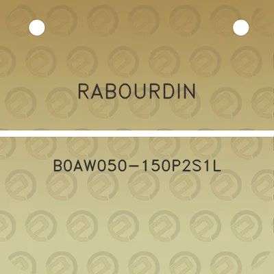 rabourdin-b0aw050-150p2s1l