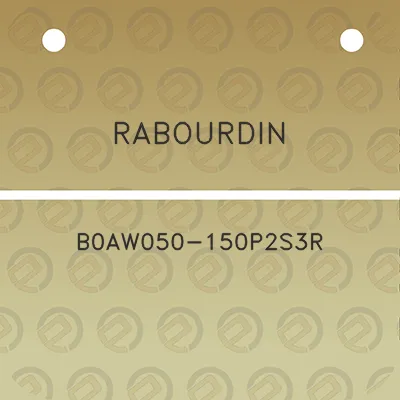 rabourdin-b0aw050-150p2s3r