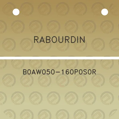 rabourdin-b0aw050-160p0s0r