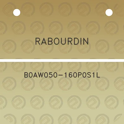 rabourdin-b0aw050-160p0s1l