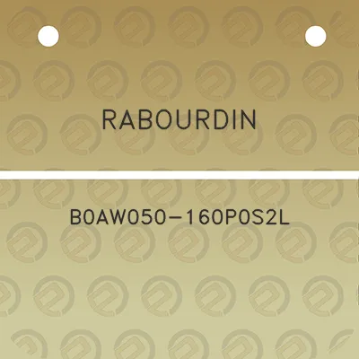 rabourdin-b0aw050-160p0s2l