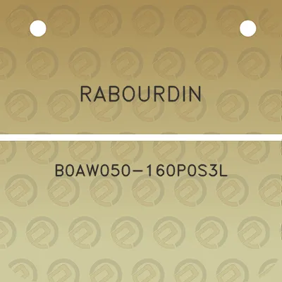 rabourdin-b0aw050-160p0s3l