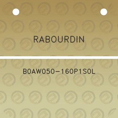 rabourdin-b0aw050-160p1s0l