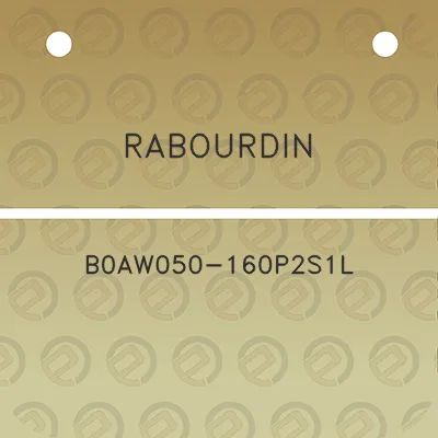 rabourdin-b0aw050-160p2s1l